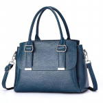 Женская кожаная сумка 3606 BLUE